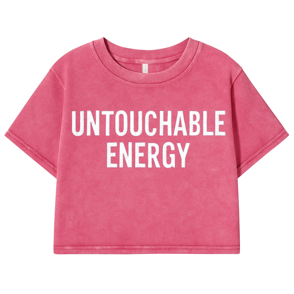 UNTOUCHABLE ENERGY CROPPED WOMEN’S TEE