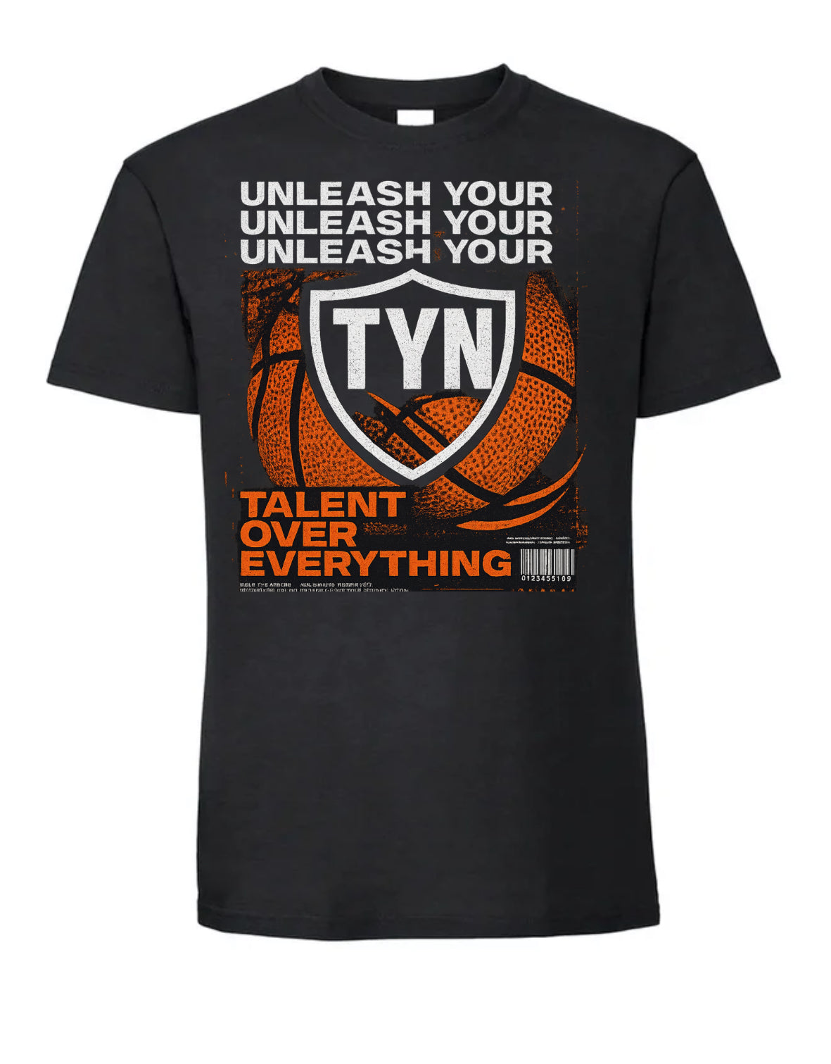 TYN “Talent Over Everything” T-Shirt – Basketball Graphic