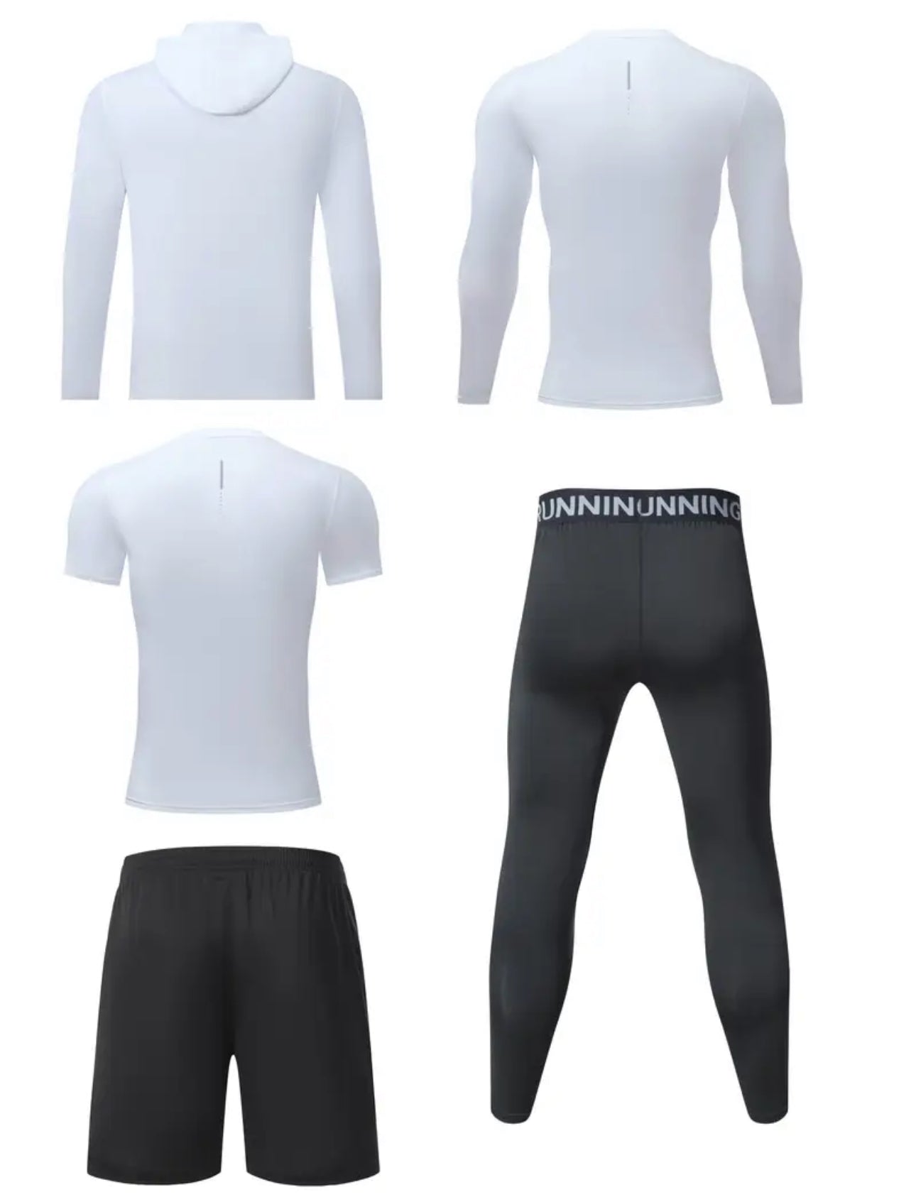 TYN Men’s Vital Surge Five-Piece Athletic Set
