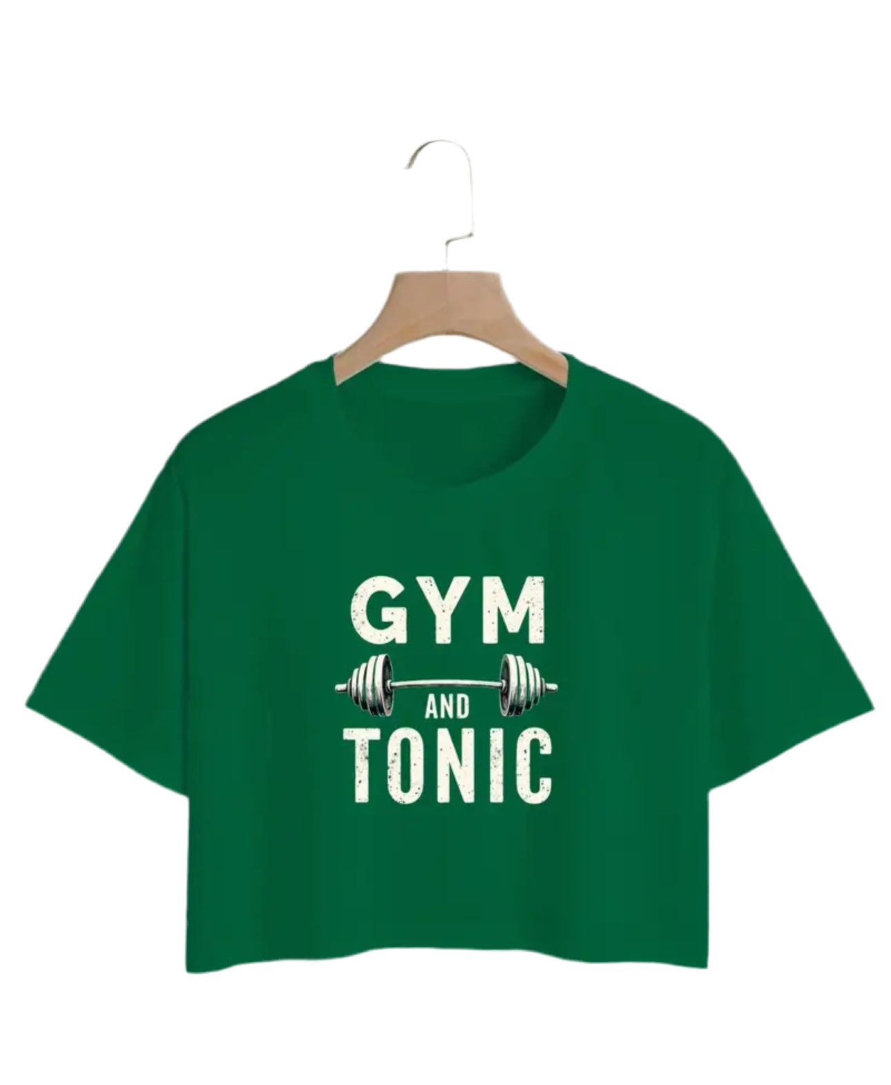 Gym & Tonic” Women’s Crop Top