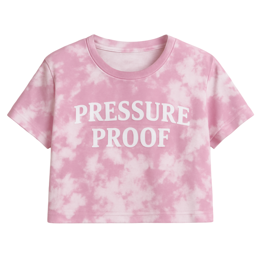 PRESSURE PROOF CROPPED WOMEN’S TEE