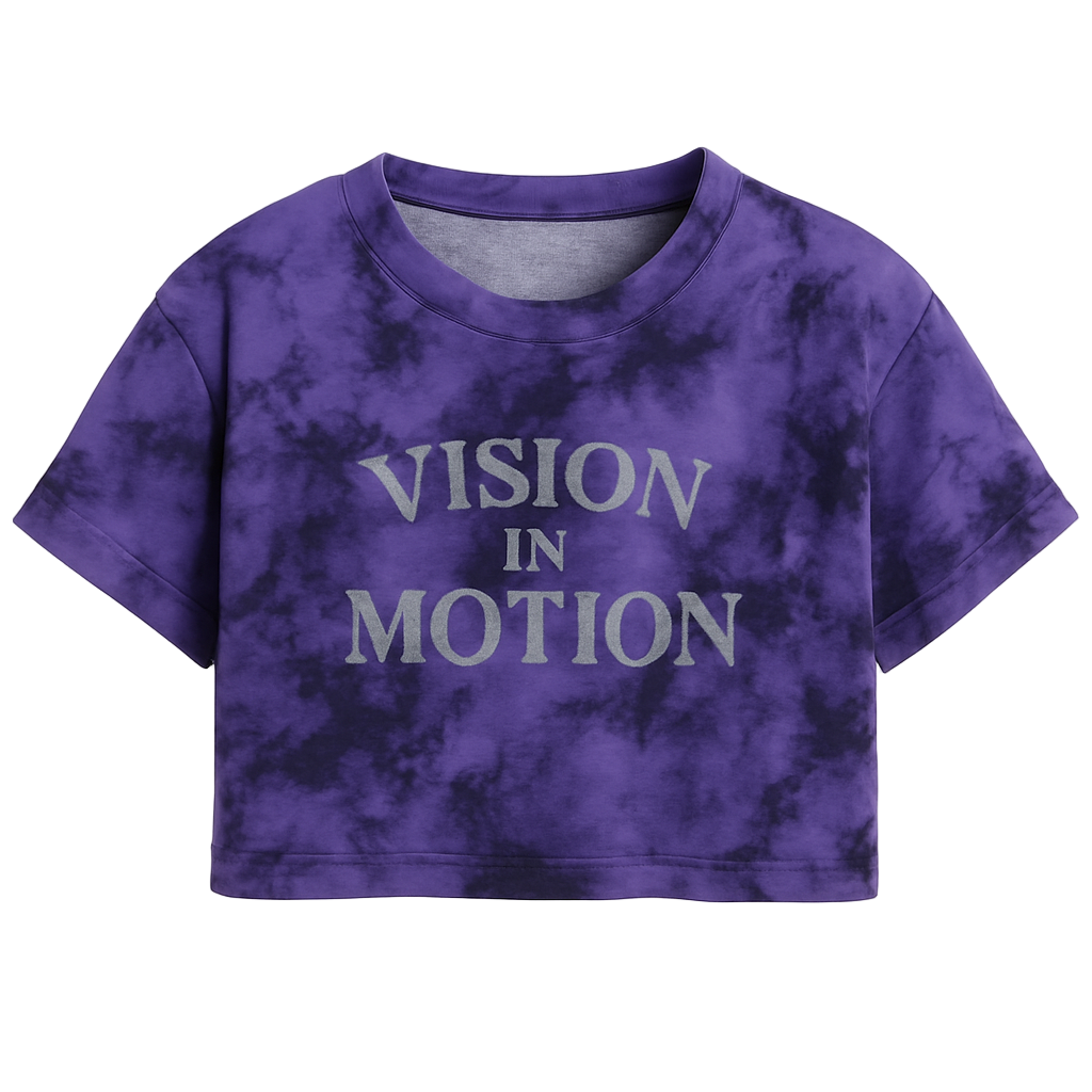 VISION IN MOTION CROPPED WOMEN’S TEE