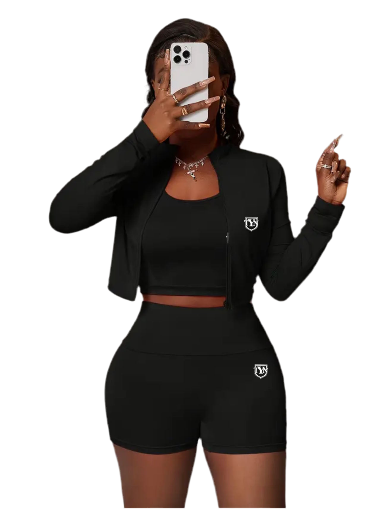 TYN Women’s Summer Pulse 3-Piece Sportswear Set