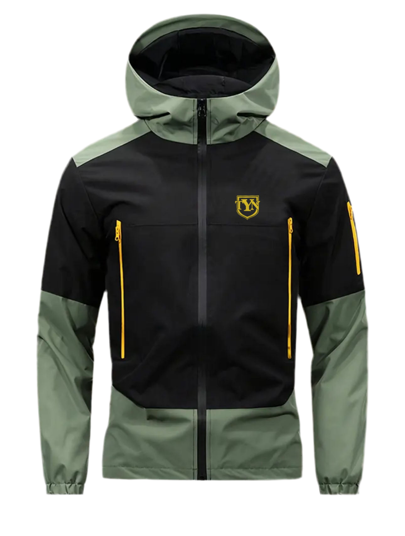 TYN Men’s Vibrant Block Hooded Jacket