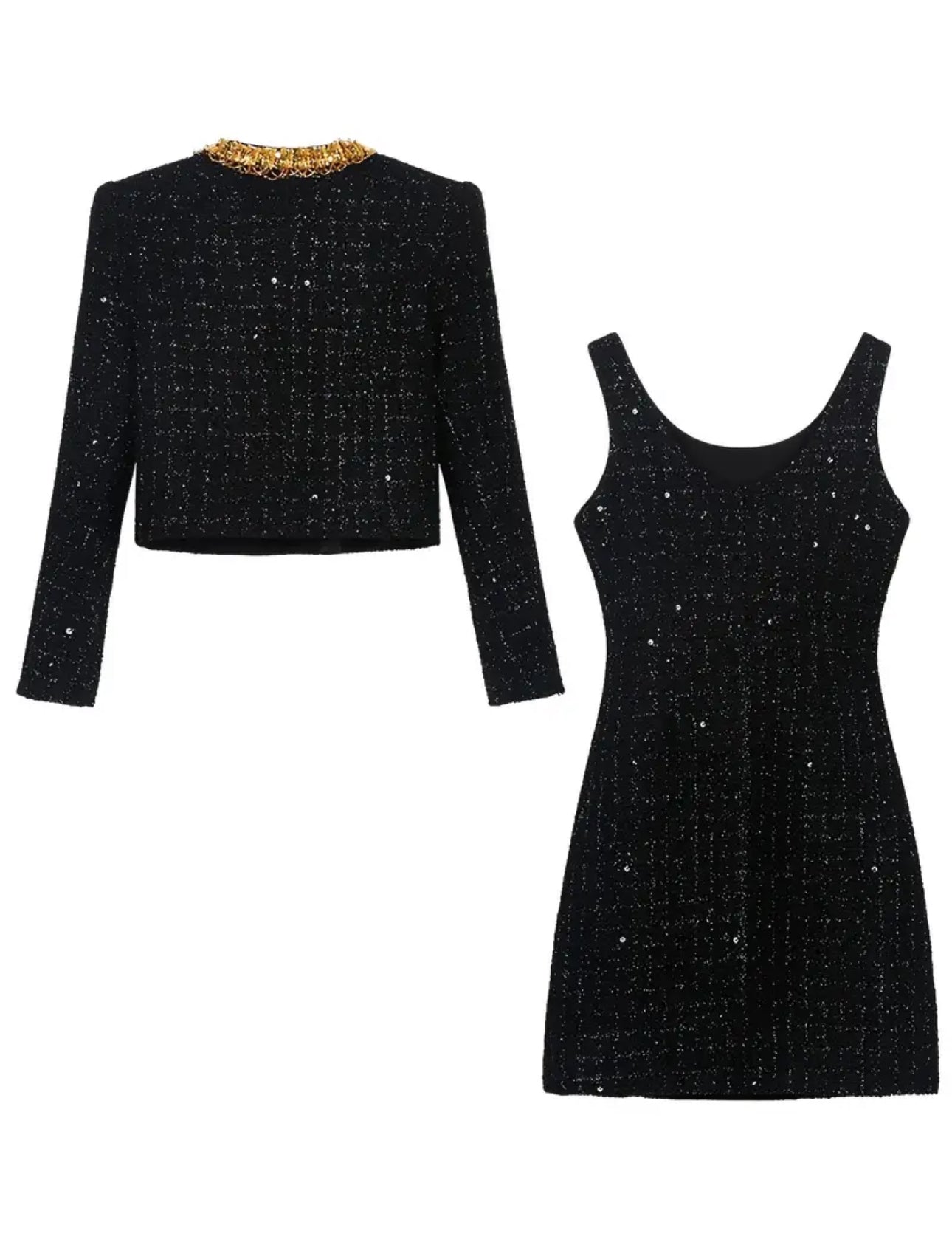 Women’s Midnight Sparkle Two-Piece Set