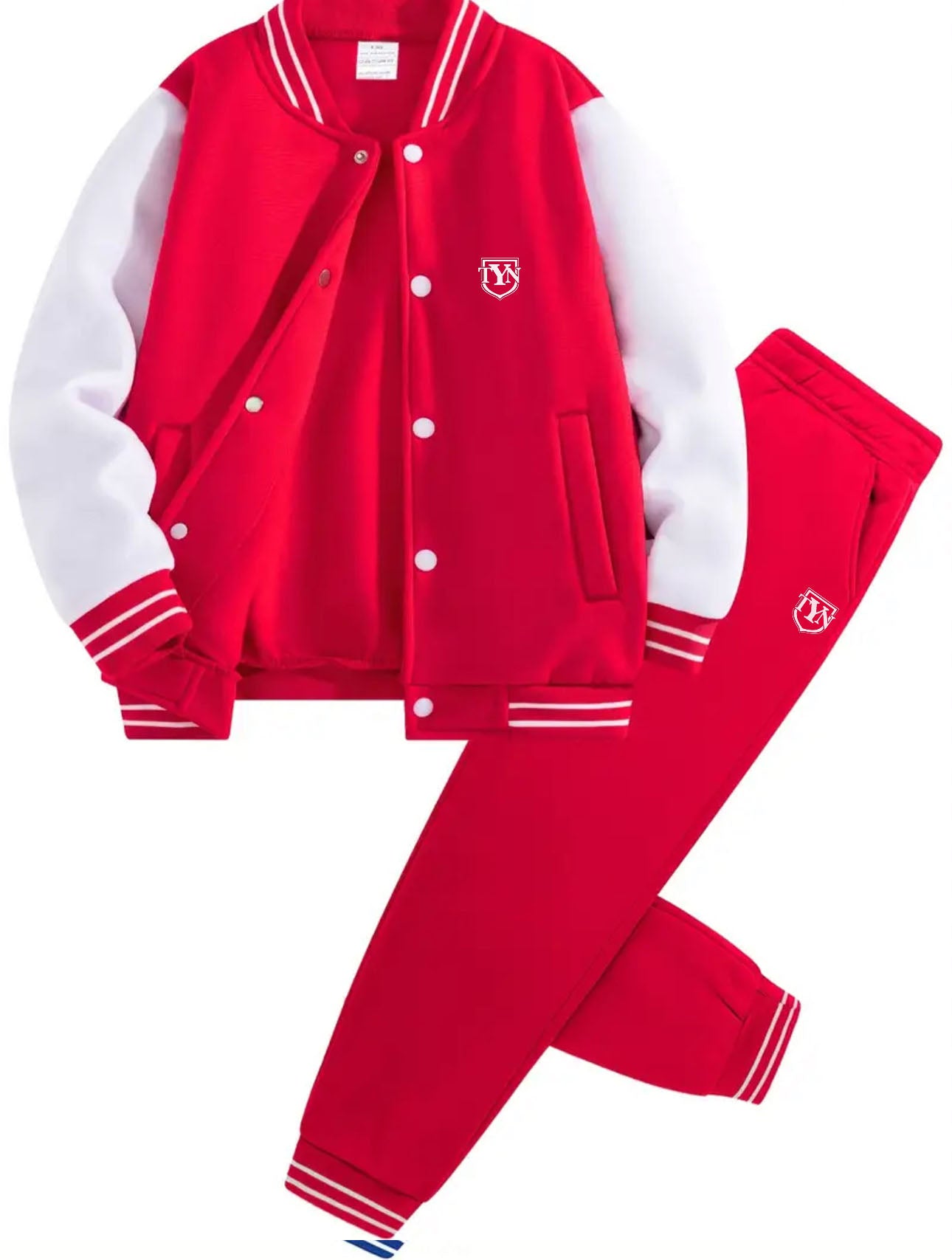 TYN Unisex Youth Fleece Pulse Two-Piece Set