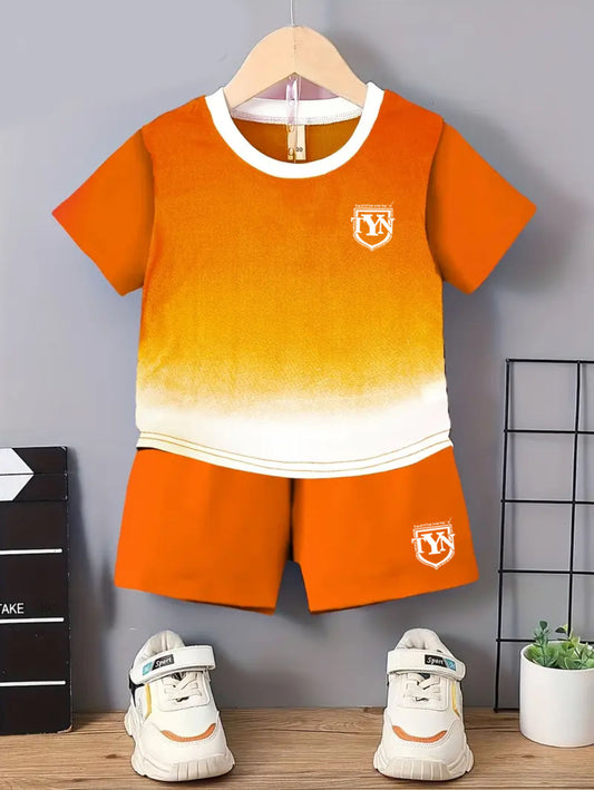 Boys’ Quick-Dry TYN Set – Tee & Shorts