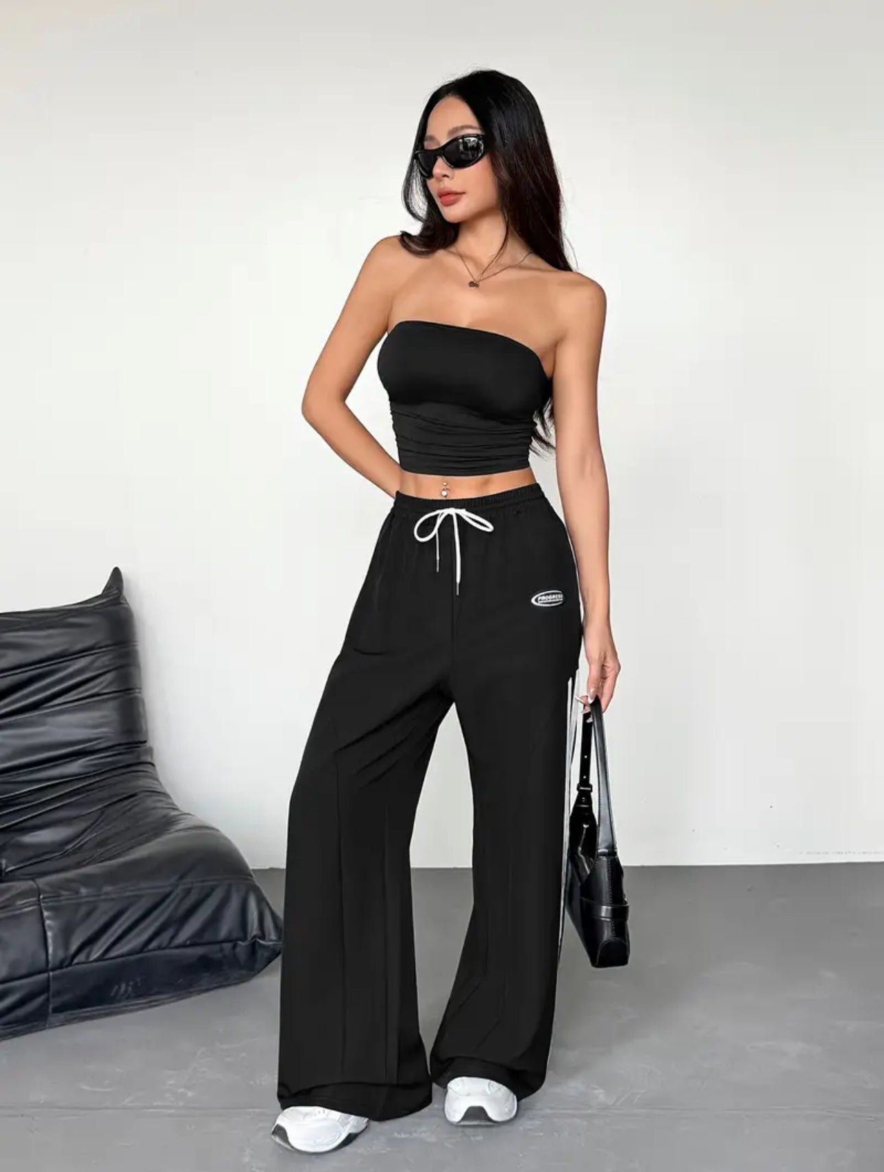 TYN Women’s Mono Stripe Set
