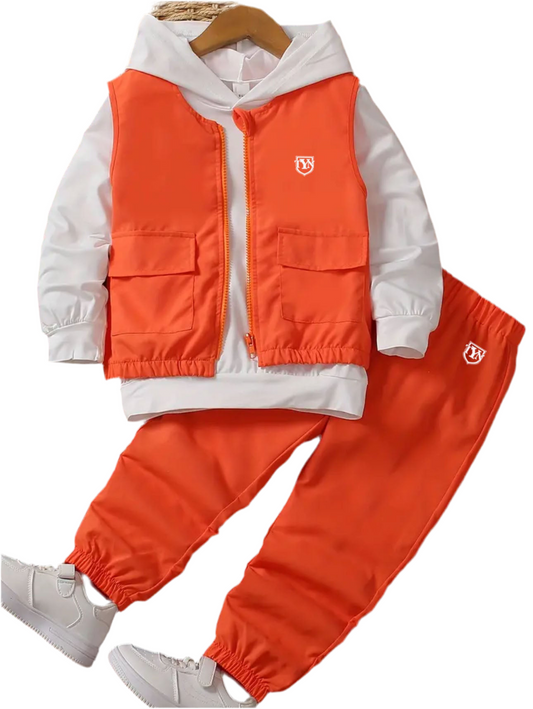 TYN Boys’ 3-Piece Street Style Cargo Set