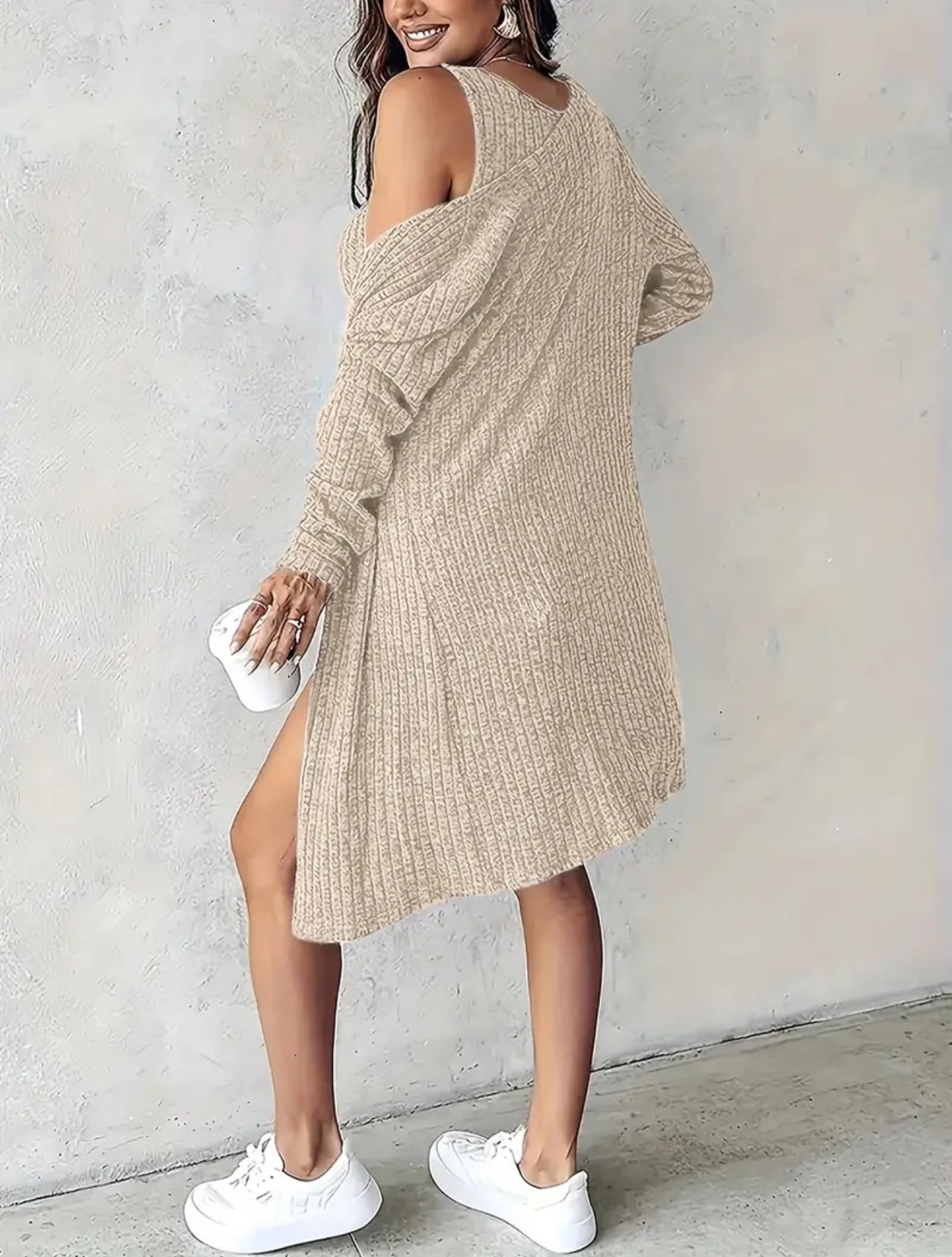 Women’s Two-Piece Dress Set – All-Season Comfort