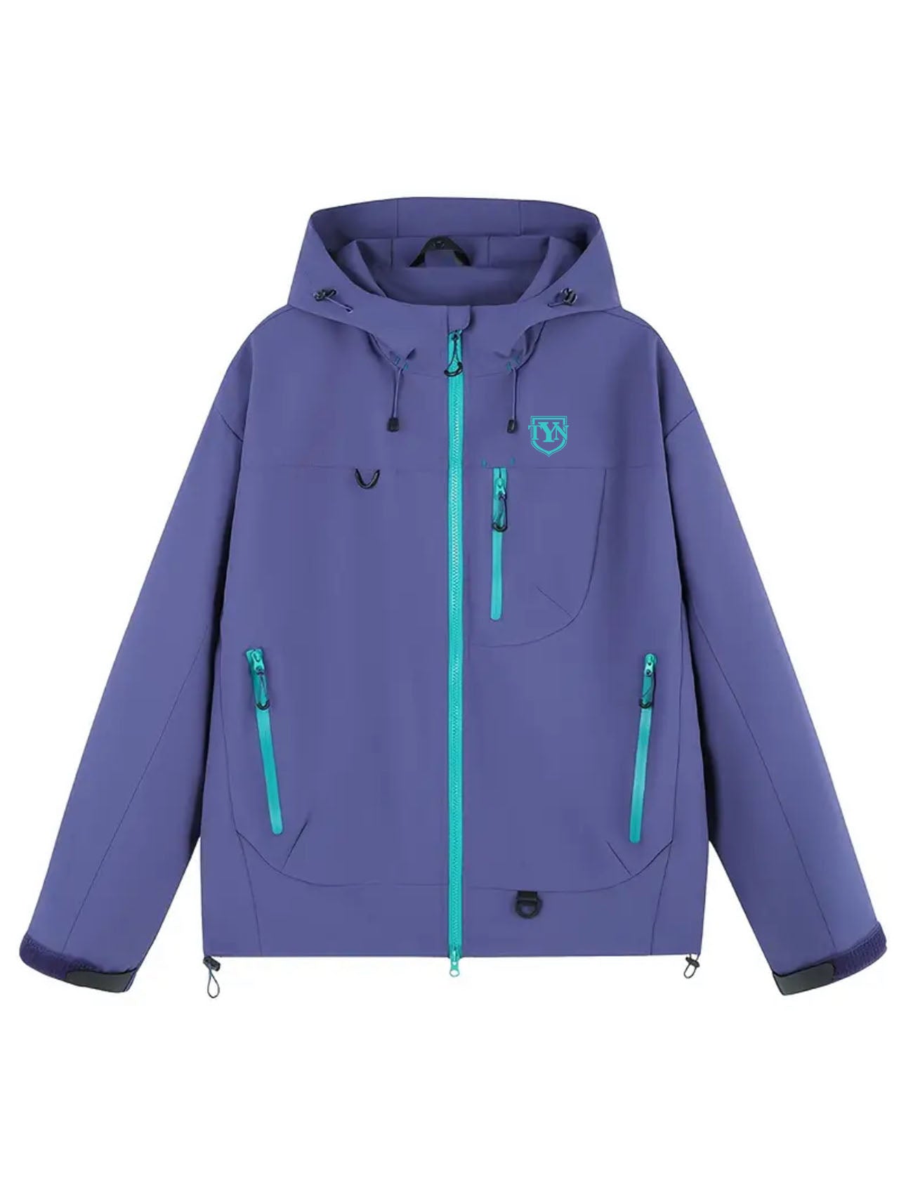 TYN Unisex Breeze Windbreaker Hooded Jacket - Custom