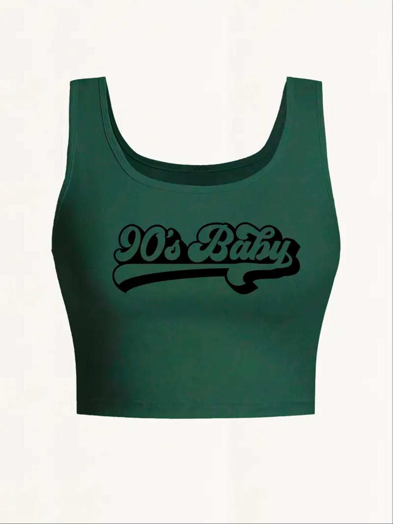 Women’s 90s Graphic Crop Tank Top