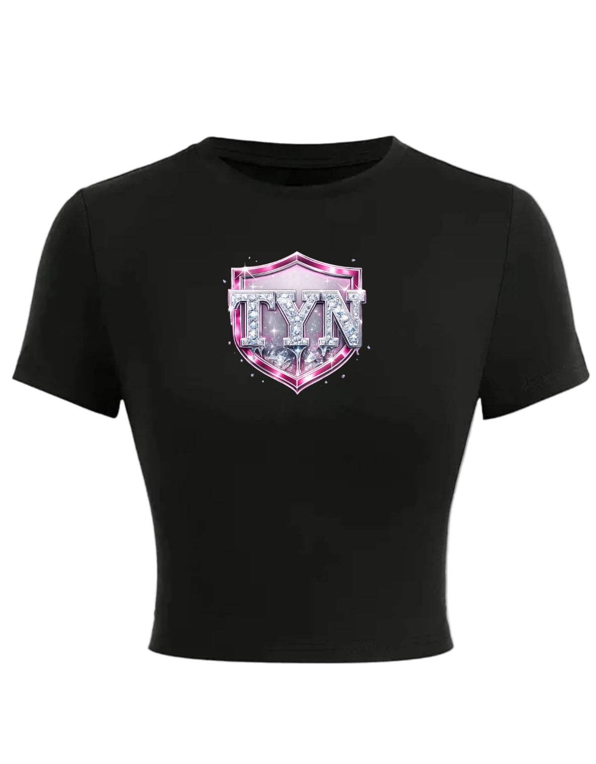 TYN Women’s Diamond Frost Shield Crop Tee