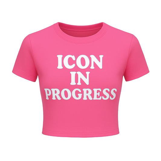 Icon In Progress Crop Tee (Women’s)