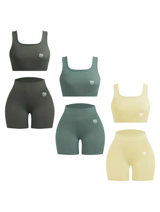 TYN Women’s All-Season High-Waist 6-Piece Set