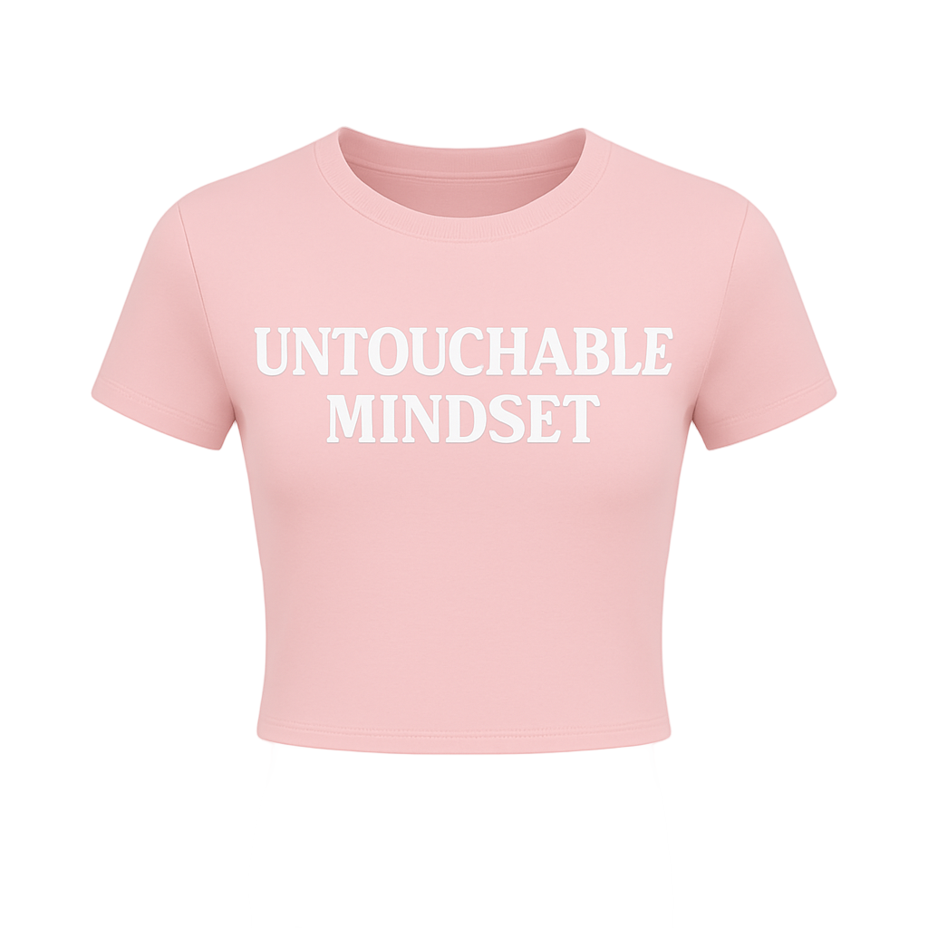 UNTOUCHABLE MINDSET CROP TEE (WOMEN’S)