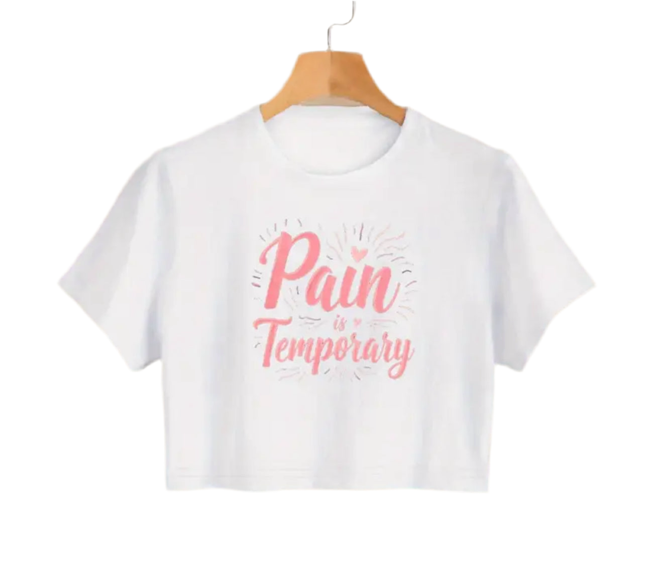 Women’s Neon Grit Crop Graphic Tee