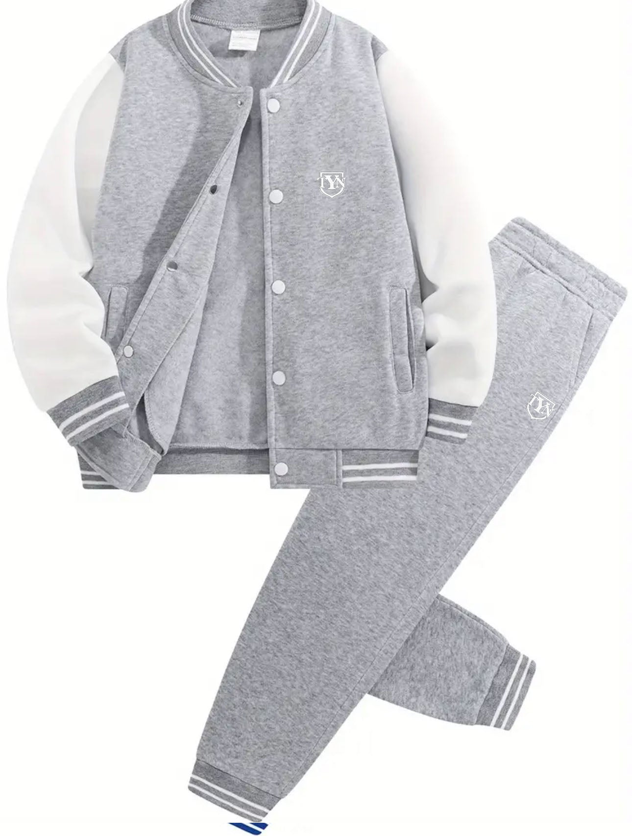TYN Unisex Youth Fleece Pulse Two-Piece Set
