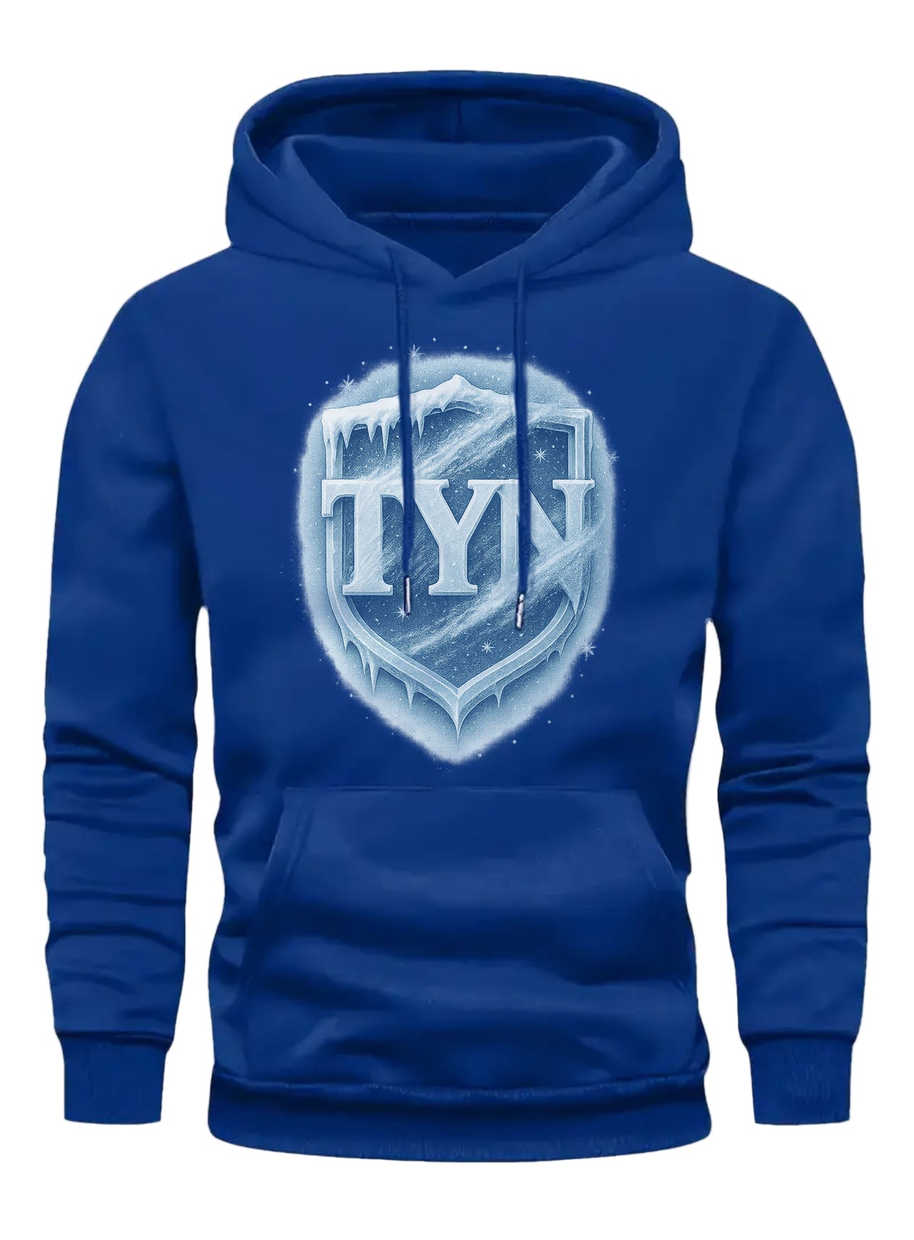 TYN “Ice Shield” Hoodie – Royal Blue
