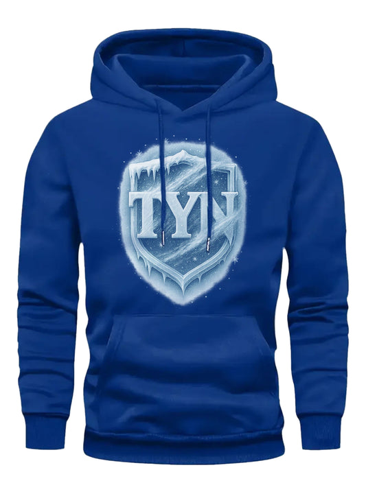 TYN “Ice Shield” Hoodie – Royal Blue