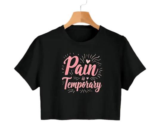Women’s Neon Grit Crop Graphic Tee