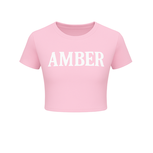 Amber “Classic” Tee – Pink