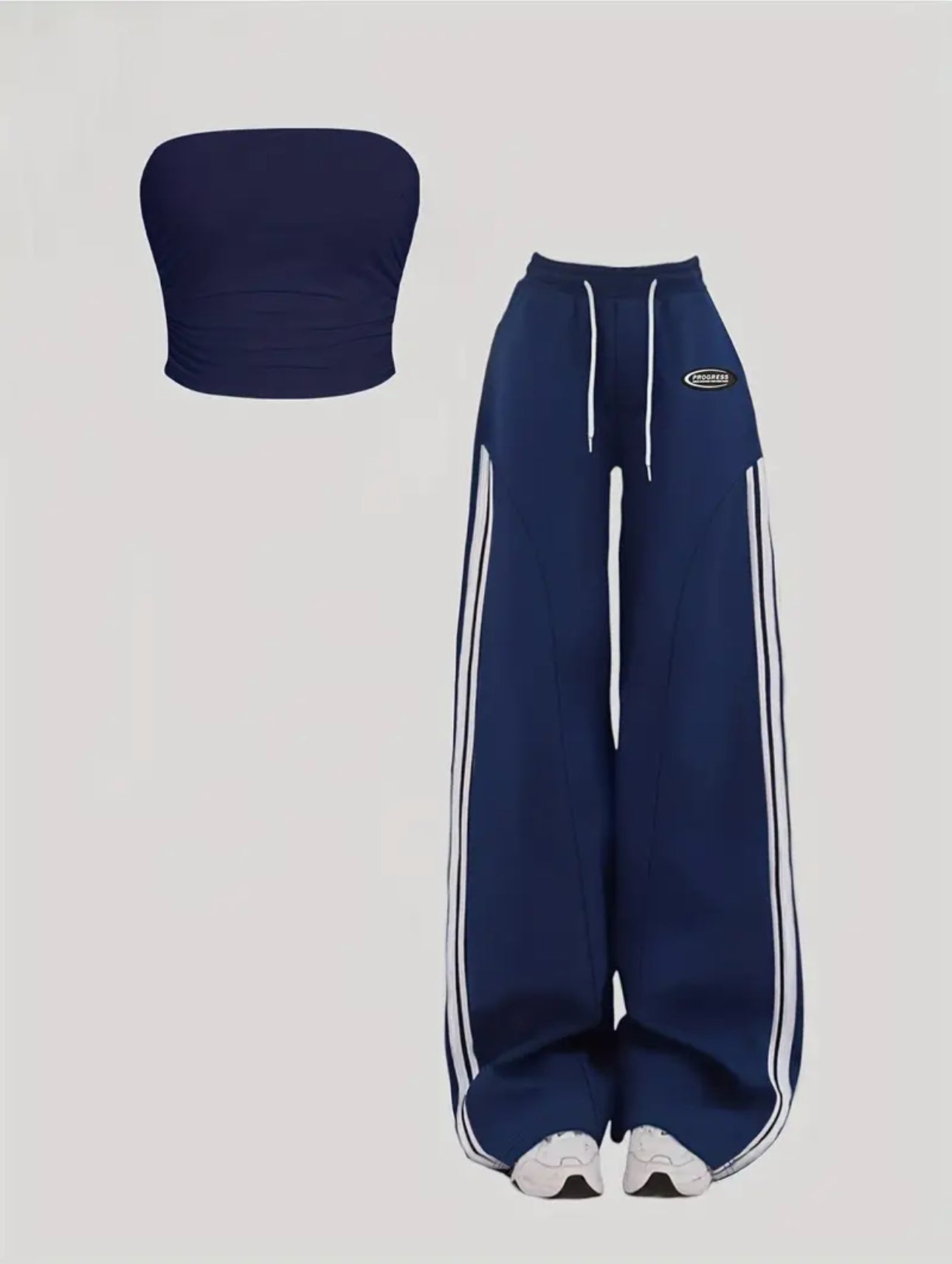 TYN Women’s Mono Stripe Set