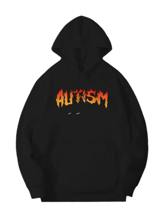 Men’s Autism Awareness Graphic Hoodie | Plus Size