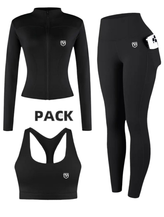 TYN Women’s Active Trinity Three-Piece Yoga Set