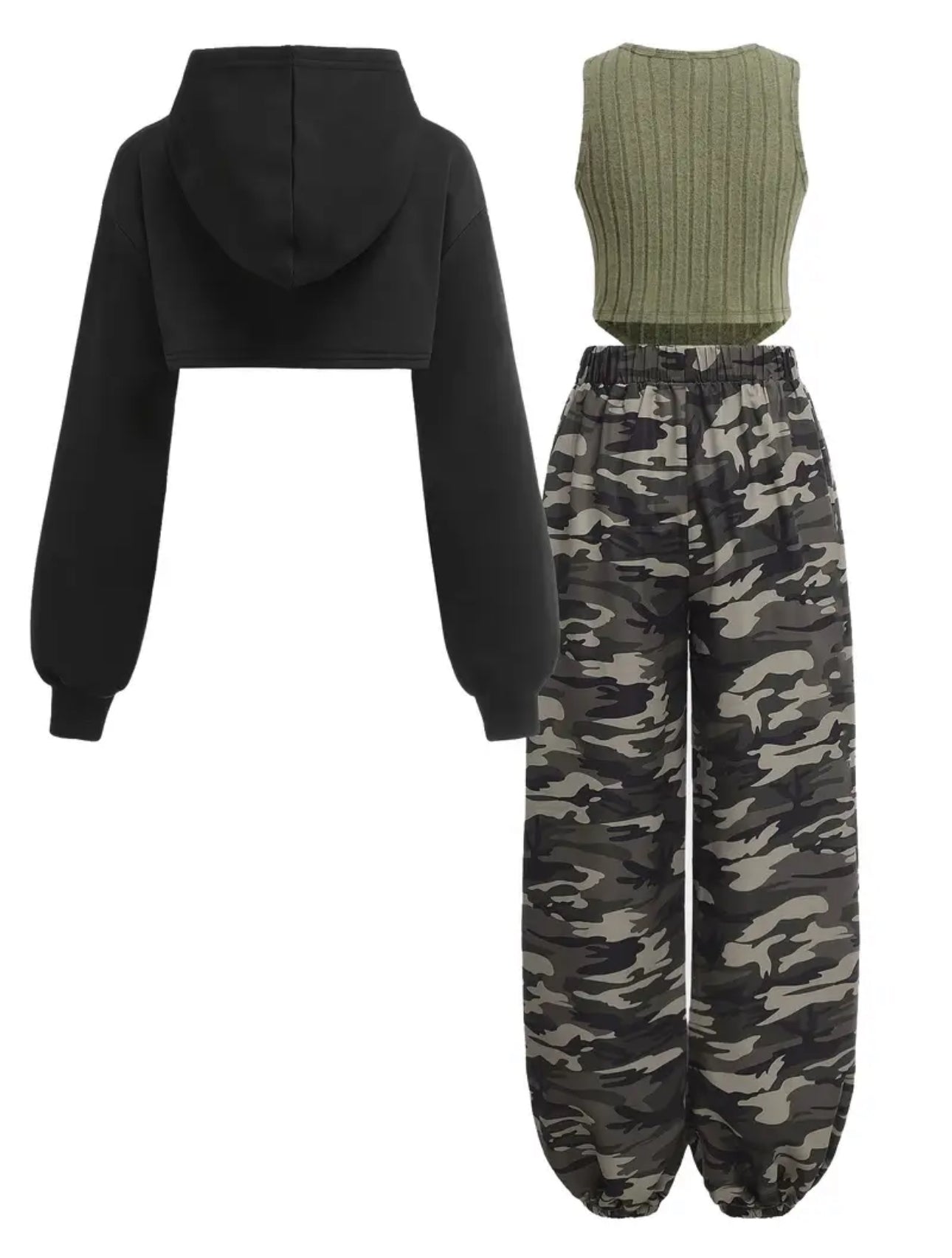 TYN Women’s Shadow Pulse Three-Piece Camo Ensemble
