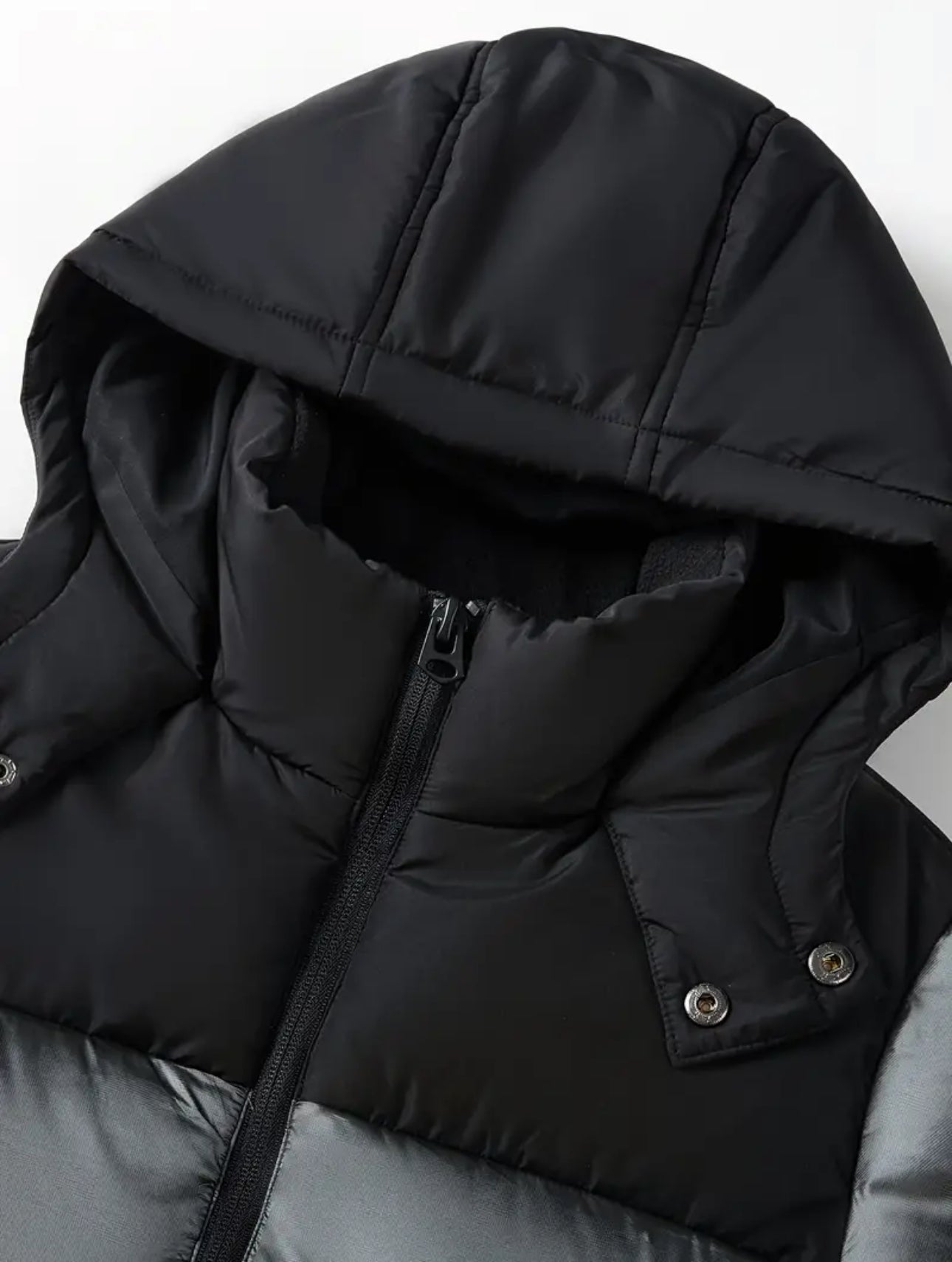 Youth Arctic Vibe Hooded Color-Block Jacket