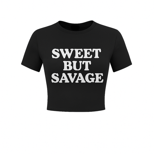 Sweet But Savage Reflective Crop Top (Women’s)