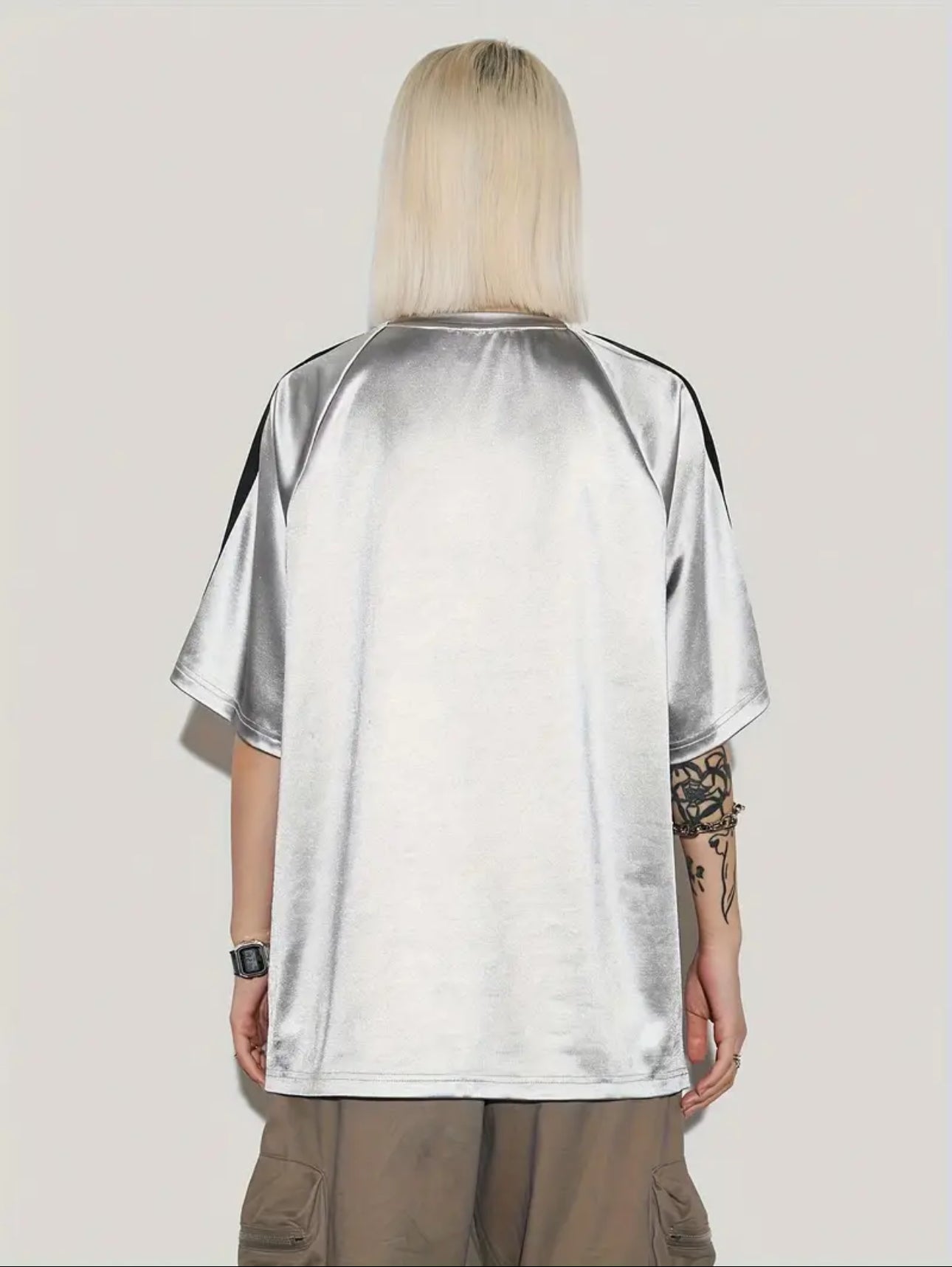 Women’s Shimmer Print Festival Tee