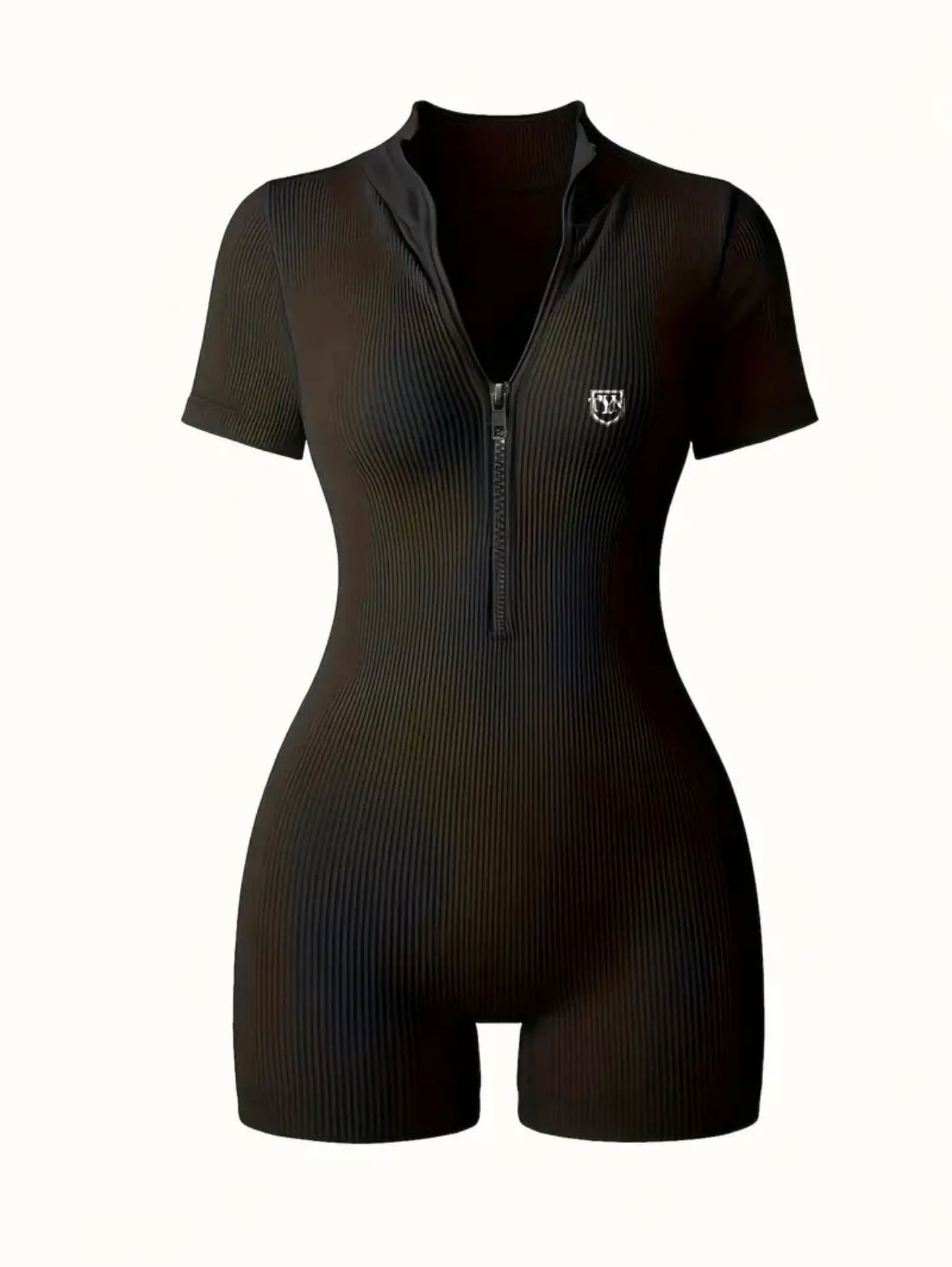 TYN Women’s Ribbed Bodycon Jumpsuit