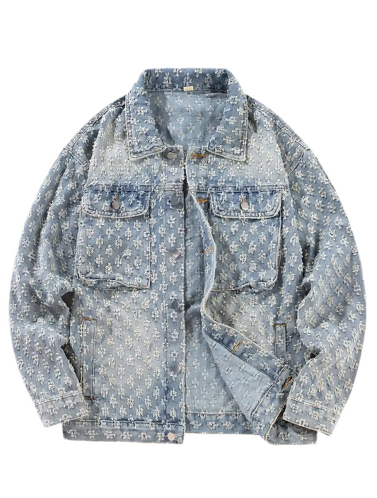 Men’s Retro Edge Streetwear Jacket