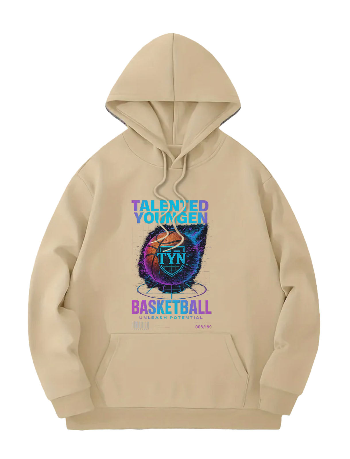 TYN “Cosmic Dunk” Hoodie – Basketball Energy 🌌🏀
