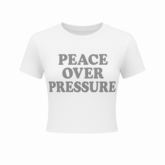 Peace Over Pressure Crop Top (Women’s)