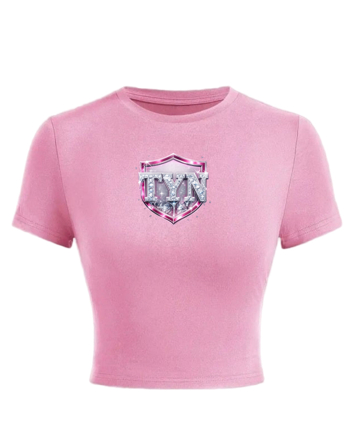 TYN Women’s Diamond Frost Shield Crop Tee