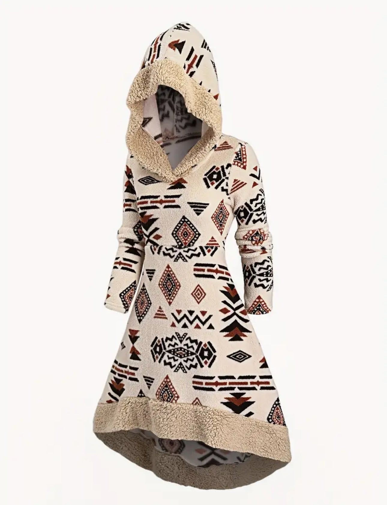 Women’s Desert Muse High-Low Hooded Dress