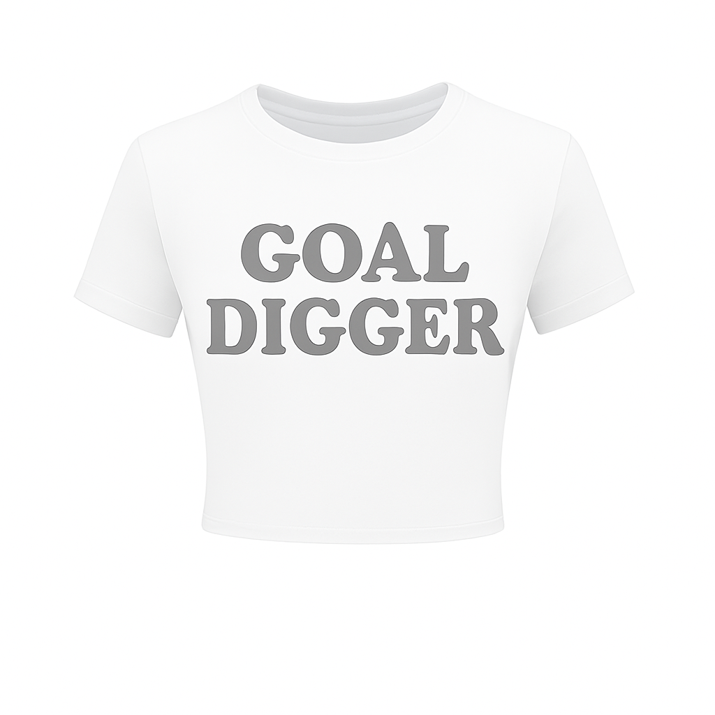 Goal Digger Crop Top (Women’s)