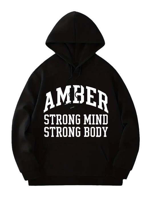 Amber Hoodie – Strong Mind, Strong Body