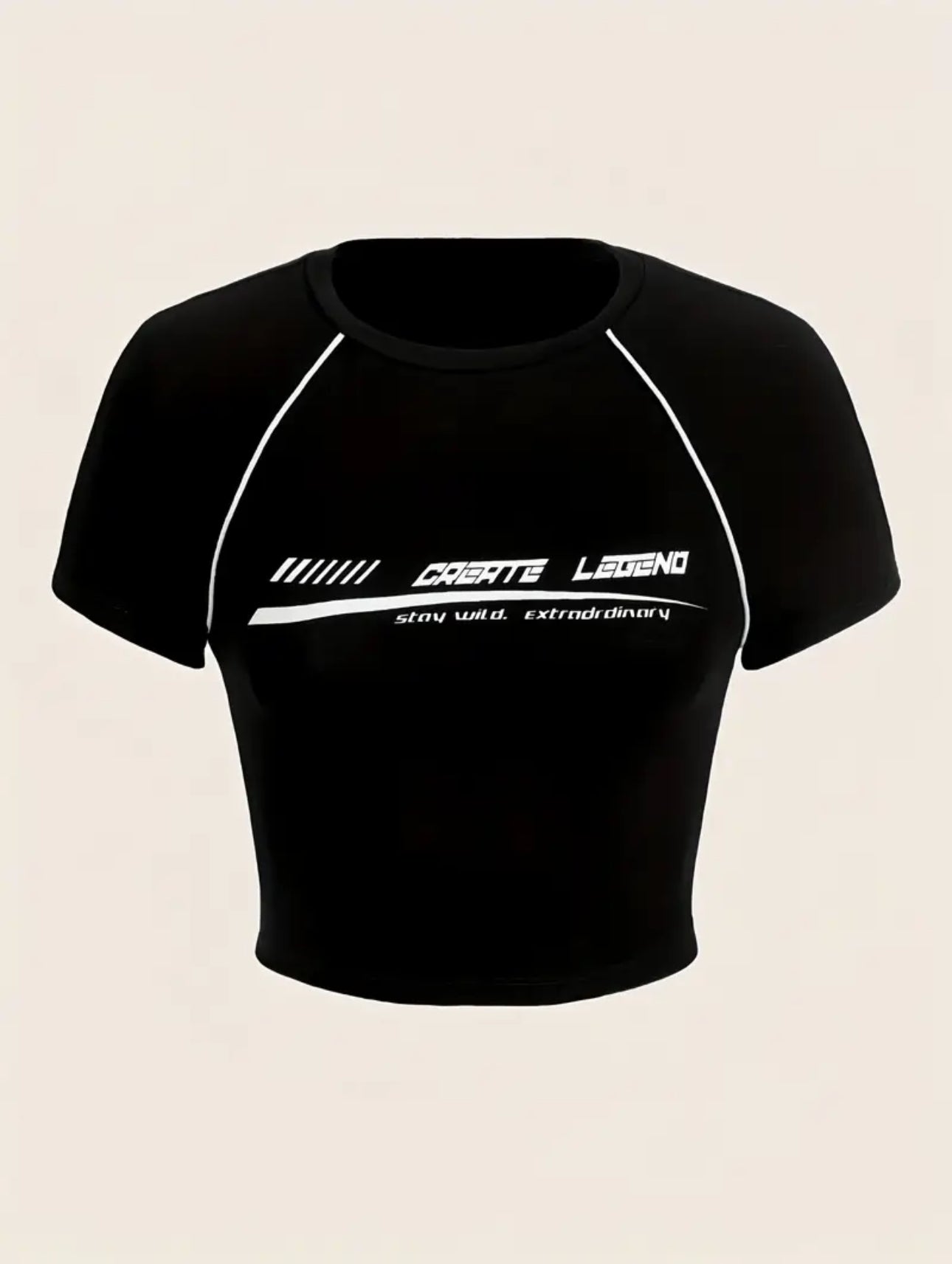 Women’s Statement Crop Tee