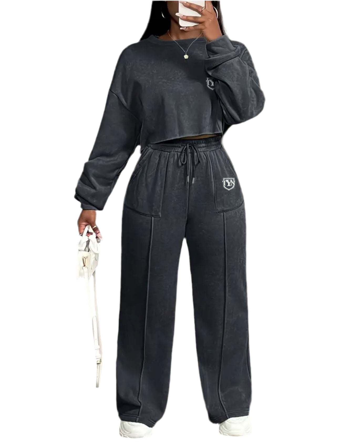 TYN Women’s Street Set – Solid Color Loungewear
