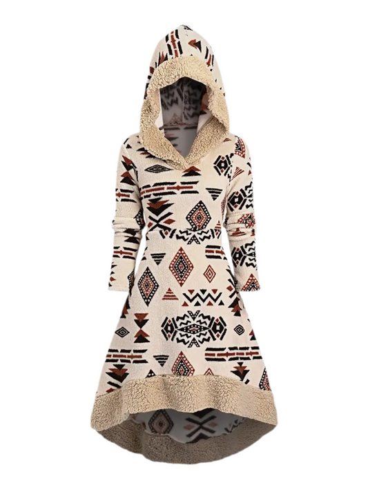 Women’s Desert Muse High-Low Hooded Dress