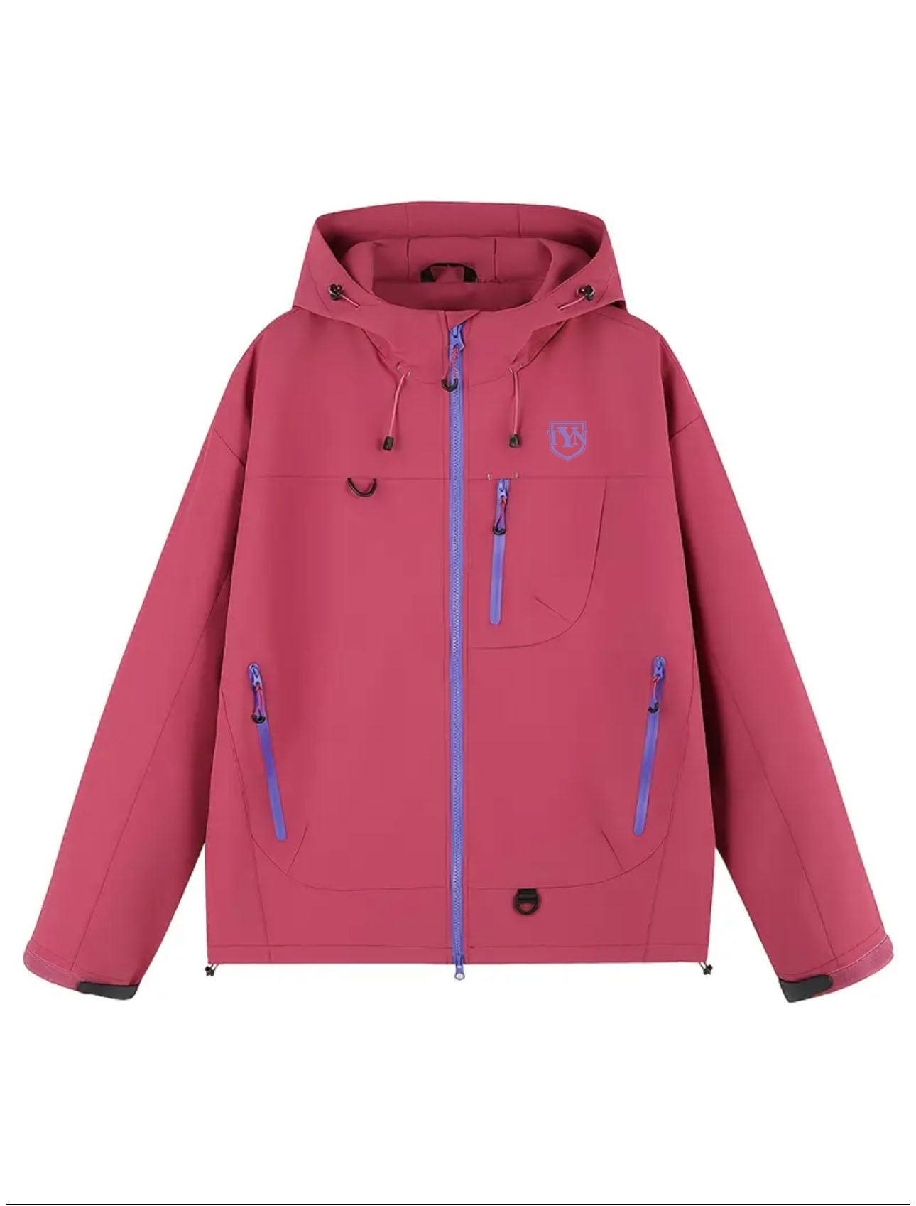 TYN Unisex Breeze Windbreaker Hooded Jacket - Custom