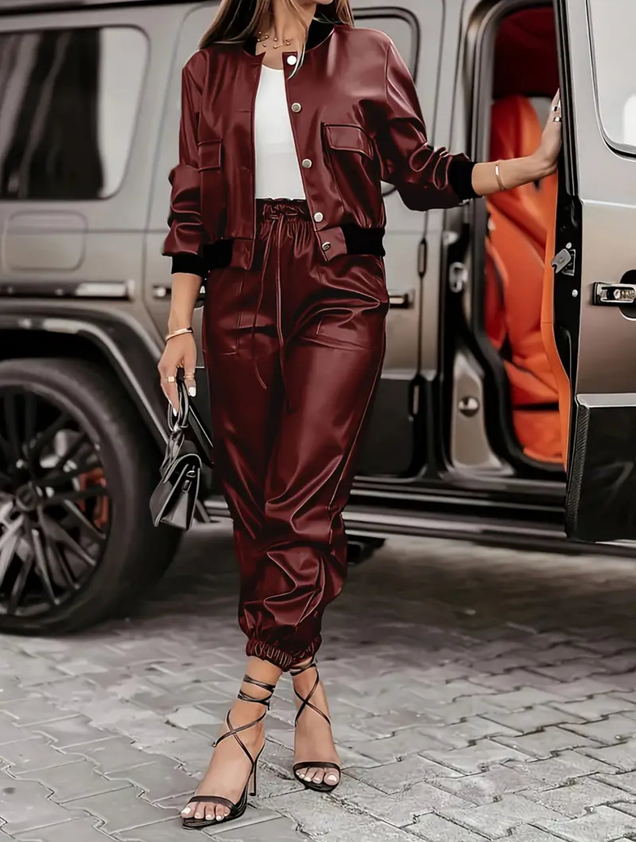 Women’s Urban Edge PU Set