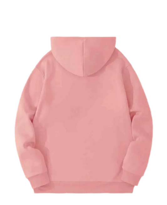 TYN “Halo Wings” Pink Hoodie – Purple & Gold Crest Graphic