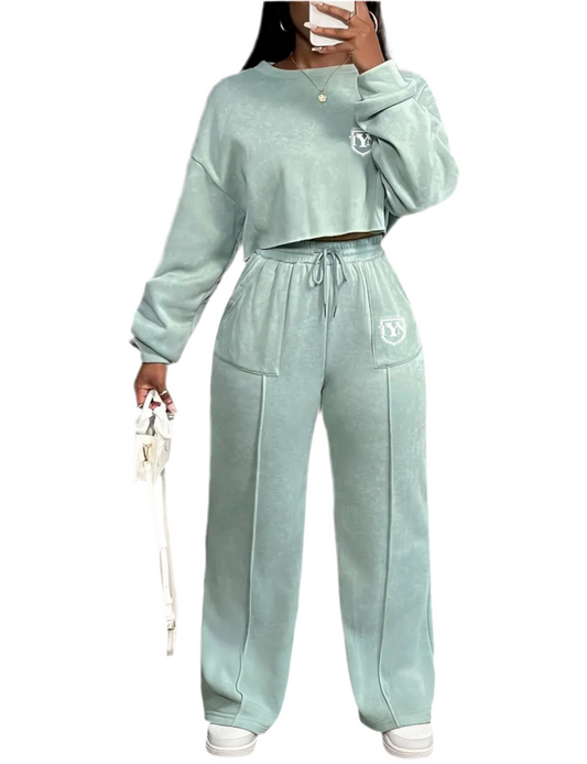 TYN Women’s Street Set – Solid Color Loungewear