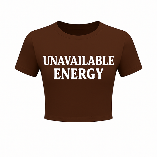 UNAVAILABLE ENERGY CROP TEE (WOMEN’S)