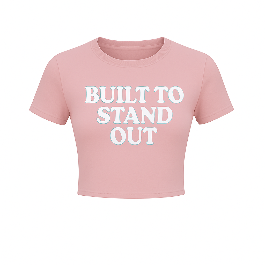 Built To Stand Out Crop Tee (Women’s)